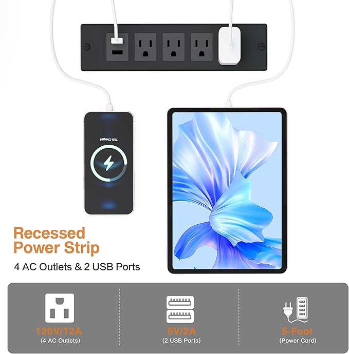 67'' L Shaped Computer Desk with Power Outlet, Large Reversible Computer Gaming Desk, Home Office Desks with File Drawers & Shelves, All White