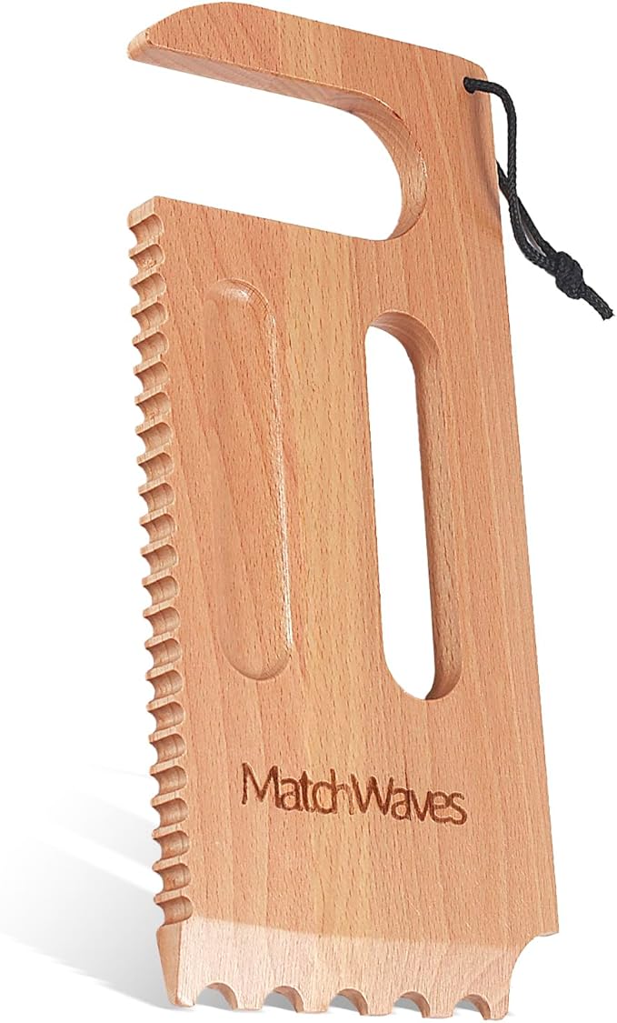 Wooden Grill Scraper, Grill Grate Cleaner for Traeger Grills - Safe Bristle-Free Grill Cleaning Tool