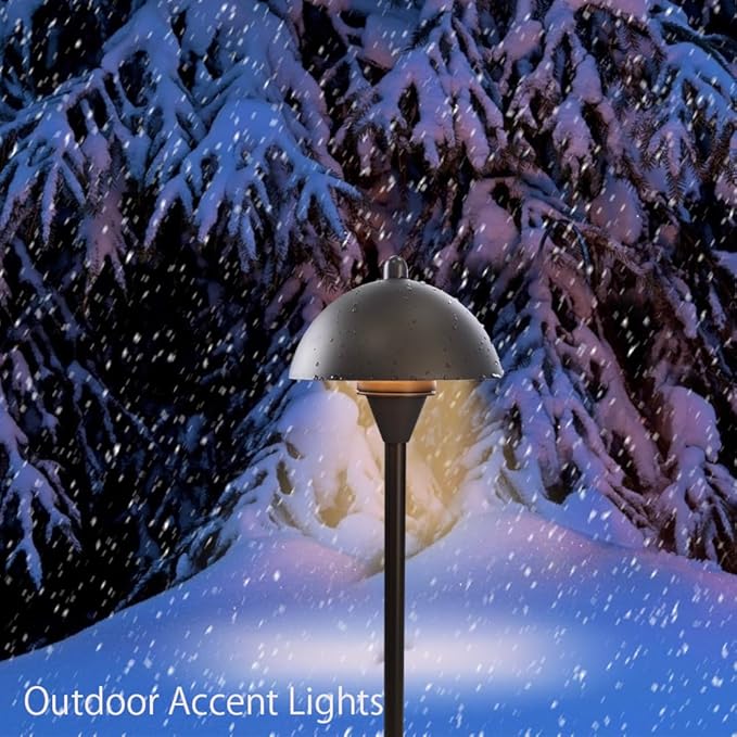 Arrownine Low Voltage Pathway Lights,Replaceable Path Lights G4 LED Outdoor Landscape Lighting Driveway Walkway Garden Yard Light Oil Rubbed Bronze Warm White Pack of 2