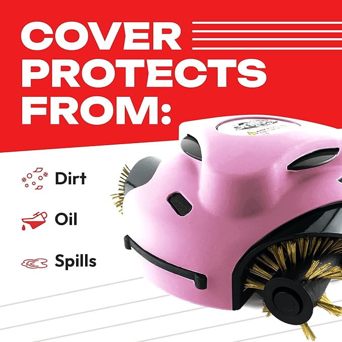 Grillbot Silicone Covers, Ultimate Protection for Your Robotic Grill Cleaner - Durable, Heat & Weather Proof, Easy-to-Use Grillbot Skin