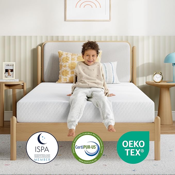 Novilla 8 Inch Queen Size Mattress, Queen Memory Foam Mattress with Breathable Comfort & High-Density Support Foam for Pressure Relief & Comfortable Sleep, Mattresses in a Box with Edge Support