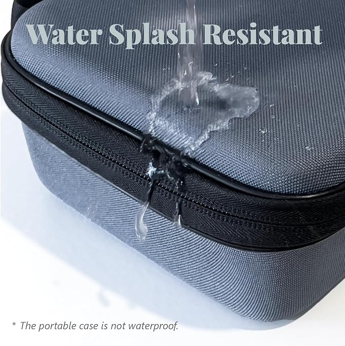 AromaMobi Essential Oil Diffuser Travel Case [Fits Waterdrop] | Portable Protective Pouch | Splash & Pressure Resistant | Compact & Durable Design for On-The-go