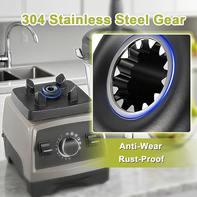 Drive Socket Kit Compatible with Vitamix Blenders Professional Series 750 802 Parts Replace#: 000891