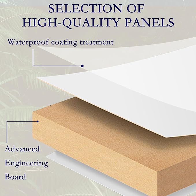 3 Drawer Dresser, White Wooden Dresser with Metal Handles, Bedroom Storage Organizer, Living Room TV Stand, Entryway Furniture, Texture White