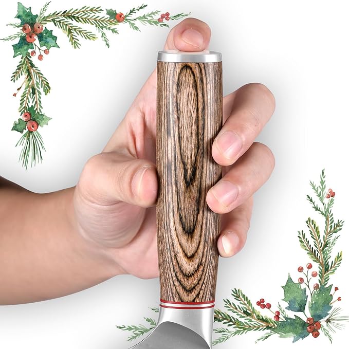 6 IN Boning Knife, Japanese Sharp Fillet Knife Professional Trimming Knife with Rosewood Handle and Gift Box