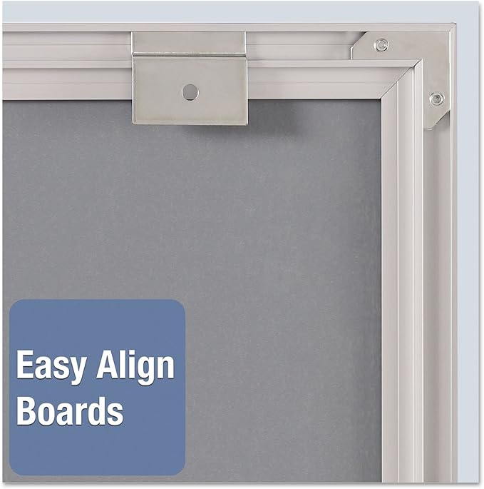 Quartet Matrix Modular Magnetic Whiteboard, 23" x 16", Includes Tray and Marker, Silver Aluminum Frame (M2316)