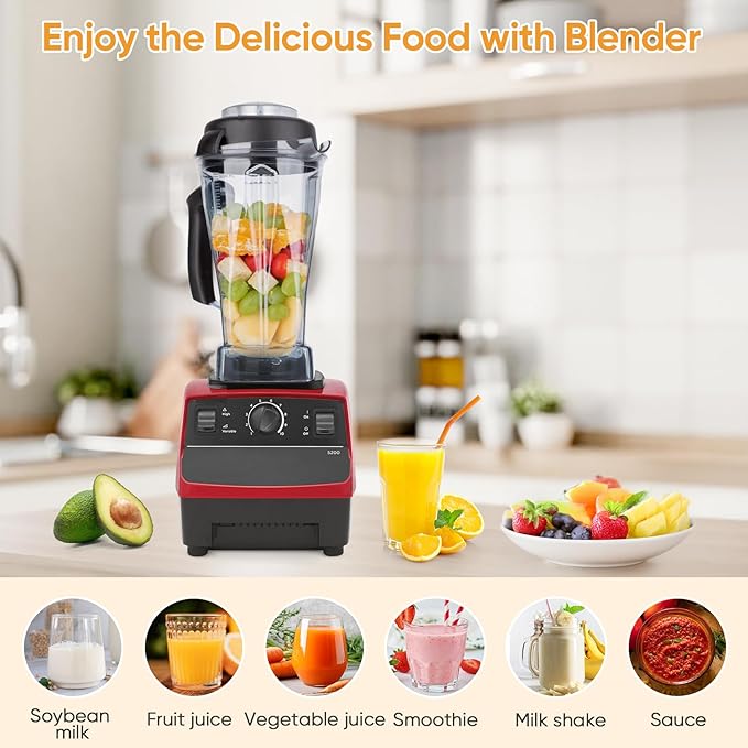 For Vitamix Blender Pitcher 64oz, Upgrade Replacement Pitcher Container Jar Cup for Vitamix 5200 5300 6300 7500 VM0197 VM0101 VM0100 VM0103 E310 Classic Explorian Commercial Professional Series