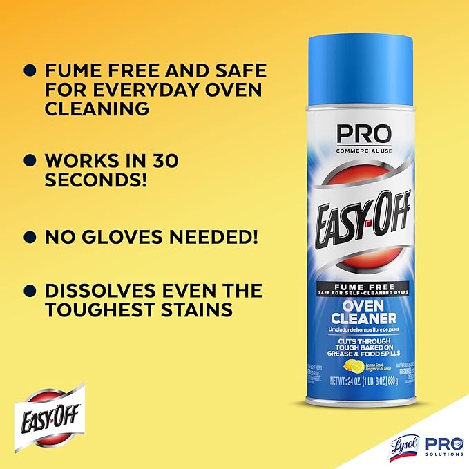 EASY-OFF Pro Fume Free Oven Cleaner, 24 oz., 2 Count