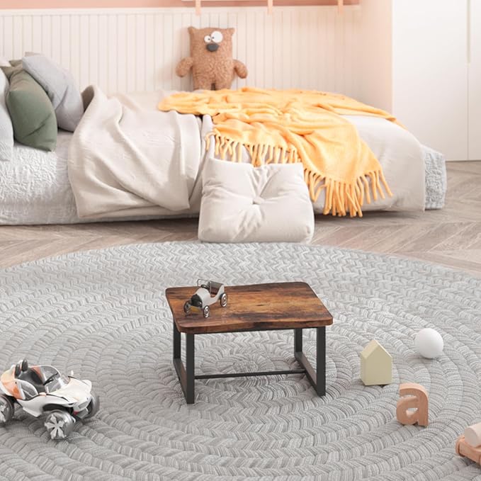 Wooden Step Stool,Stepping Stool for Adult & Kids，Wood One Step for Kitchen, Bedroom, Living Room, Bathroom Hold up to 500lbs