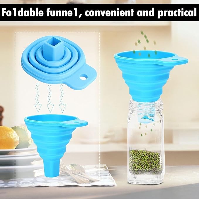 KALINCO Rotating Spice Rack Organizer, Revolving Spice Rack for Cabinet, Stainless Steel Spice Organizer with Jars(20-Jar)