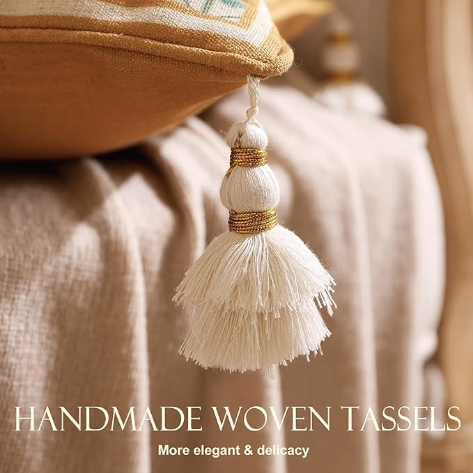 patdrea Designer Throw Pillow Covers for Couch 12"x20",Vintage French Soft Linen Pillows Cover with Beige Daisy Floral Pattern,Farmhouse Decorative Cushion for Bed,Living Room,Outdoor,Set of 2