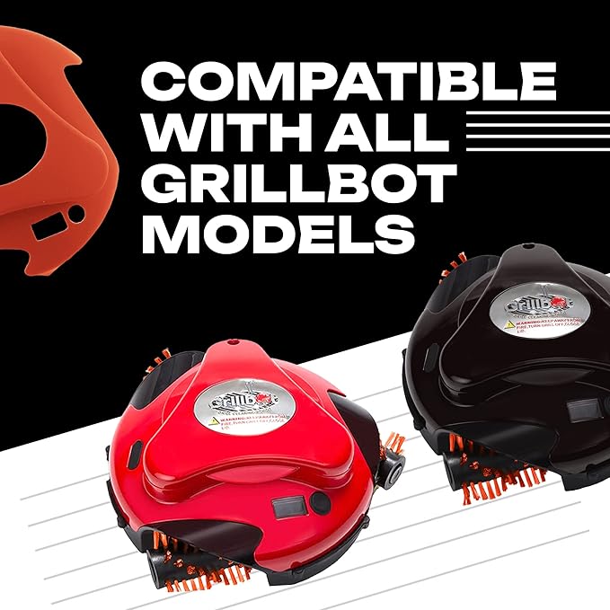 Grillbot Silicone Covers, Ultimate Protection for Your Robotic Grill Cleaner - Durable, Heat & Weather Proof, Easy-to-Use Grillbot Skin
