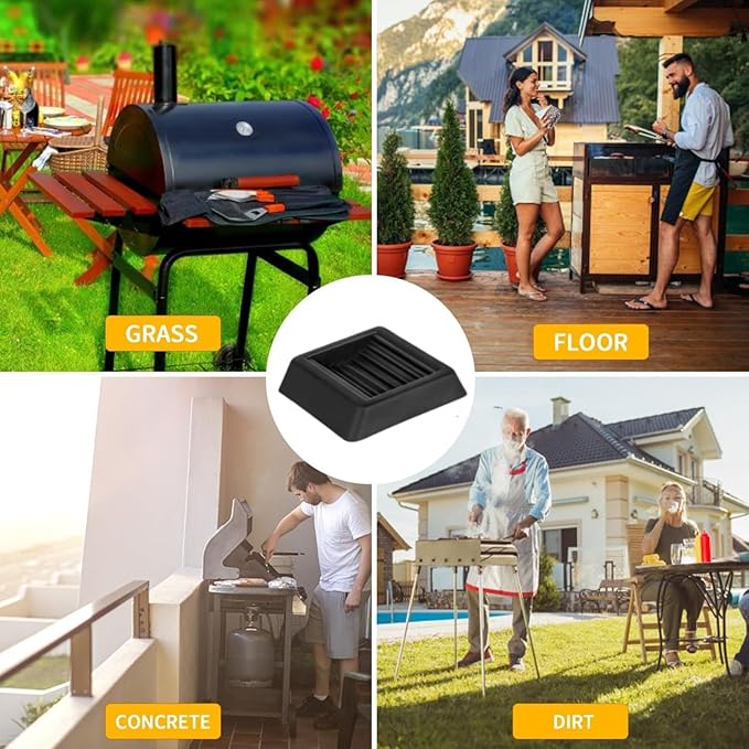 Grill Levelers，Leveling Shims Kit, Grill Leveling kit, 1/4" Griddle Leveling Shims Kit，Easy to Level, Keep The Flat Top Grill Level and Stable(4PCS)