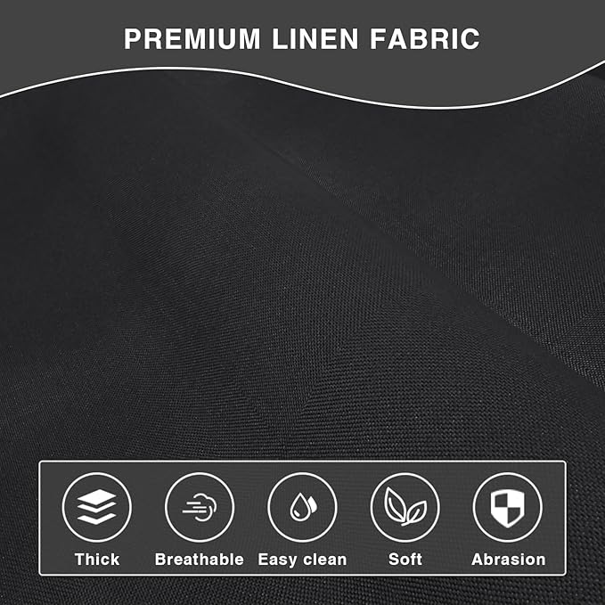 6-Shelf Hanging Closet Organizer with Drawers, Wardrobe Clothes Storage Foldable Portable Hanging Closet Shelves for Clothes Shoes, 47"x13.75"x12.25", Black