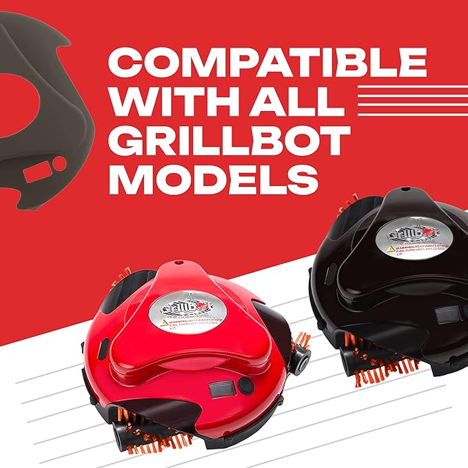 Grillbot Silicone Covers, Ultimate Protection for Your Robotic Grill Cleaner - Durable, Heat & Weather Proof, Easy-to-Use Grillbot Skin