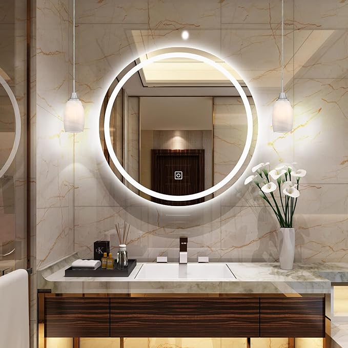 Mini Glass Pendant Light 1-Light with Handblown White Swirl Art Glass Adjustable Cord Brushed Nickel Finish 4.72" Modern Hanging Pendant Light for Kitchen Dining Room Living