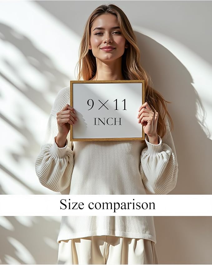 InSimSea Framed Canvas Wall Art Vintage Decor, Study of Clouds Oil Painting Wall Prints, Home Decor Wall Art for Farmhouse Office Bathroom Decor, 9"x11"