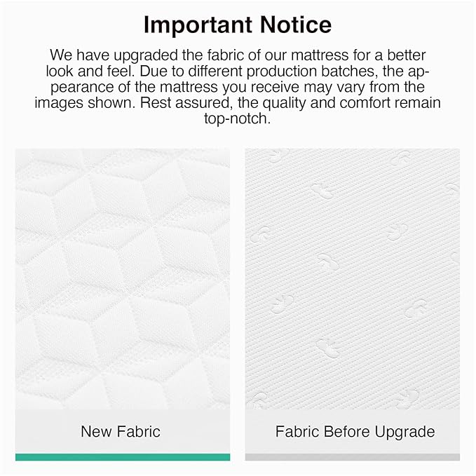 Novilla 8 Inch Full Size Mattress, Memory Foam Mattress Full with Cooling Comfort & High-Density Foam for Contour Support & Restful Sleep, Mattresses in a Box