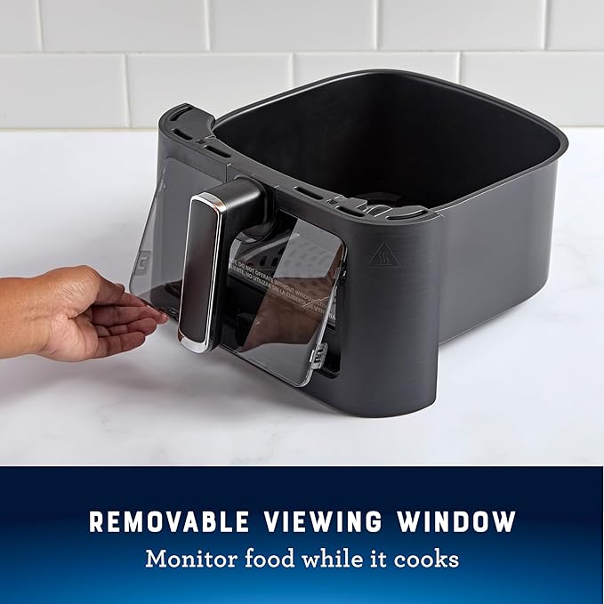 Oster Air Fryer 6 Quart Digital Air Fryer Large with Window