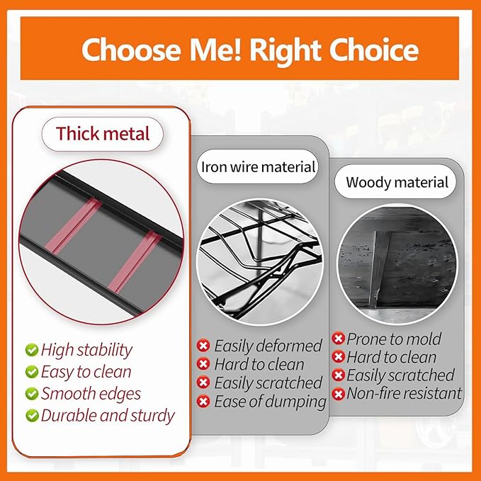 6-Tier Heavy Duty Garage Shelving Unit – 3000 lbs Adjustable Metal Storage Rack, Tool-Free Assembly, Rustproof Steel Organizer for Basement, Pantry, Warehouse, 82" H x45.2 W x 17.7" D