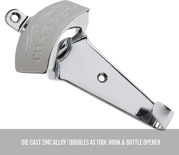 Traeger Grills BAC369 Chrome Bottle Opener Grill Accessory, 7.87 in X 2.36 in