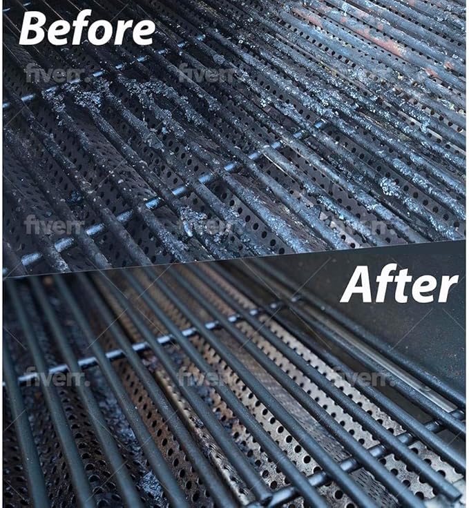 New Grill Daddy Pro with Kevlar Bristleless Grill Scrubber Cleans with steam