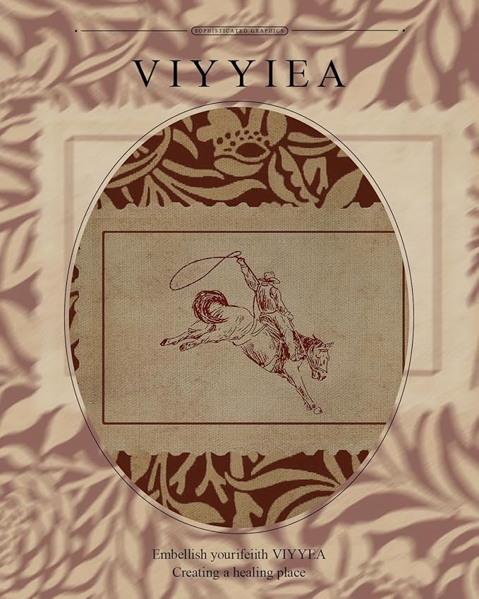 VIYYIEA Gold Framed Wall Art, Stamp Red Canvas Print Home Decor Vintage Art Painting Picture Bathroom Wall Decor, Collection Artwork for Living Room Bedroom Kitchen Office - 14L x 11W