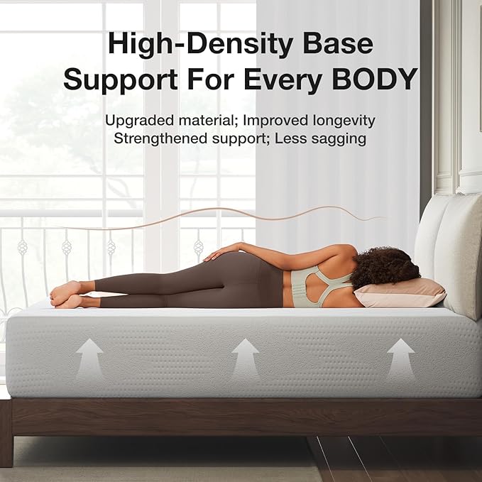 Novilla King Size Mattress in a Box, 14 Inch King Mattress, Gel Memory Foam Mattresses for Cooling Night Sleep & Pressure Relief, CertiPUR-US Certified