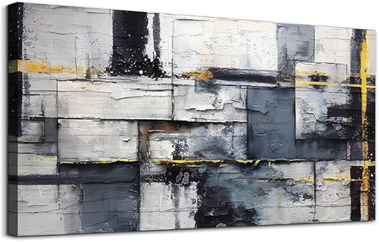 hyidecorart Modern Minimalism Abstract Wall Paintings Wall Art For Living Room Canvas Wall Decor For Office Bedroom Wall Decoration Wall Pictures Artwork Prints Home Decor Ready to Hang Mural 40x20