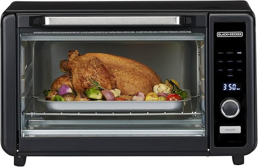 BLACK+DECKER Crisp 'N Bake™ 6-Slice Digital Air Fry Toaster Oven