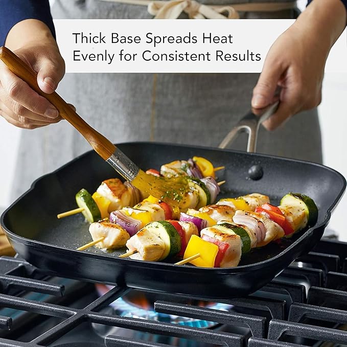 KitchenAid Hard Anodized Induction Nonstick Cookware Pots and Pans Set, 10 Piece, Matte Black