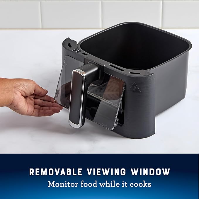 Oster Air Fryer 4 Quart Digital Air Fryer Medium with Window