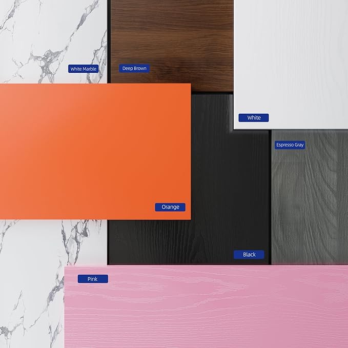 Pamray 47 Inch Computer Desk for Small Spaces with Storage Bag, Home Office Work Desk with Headphone Hook, Small Office Desk Study Writing Table