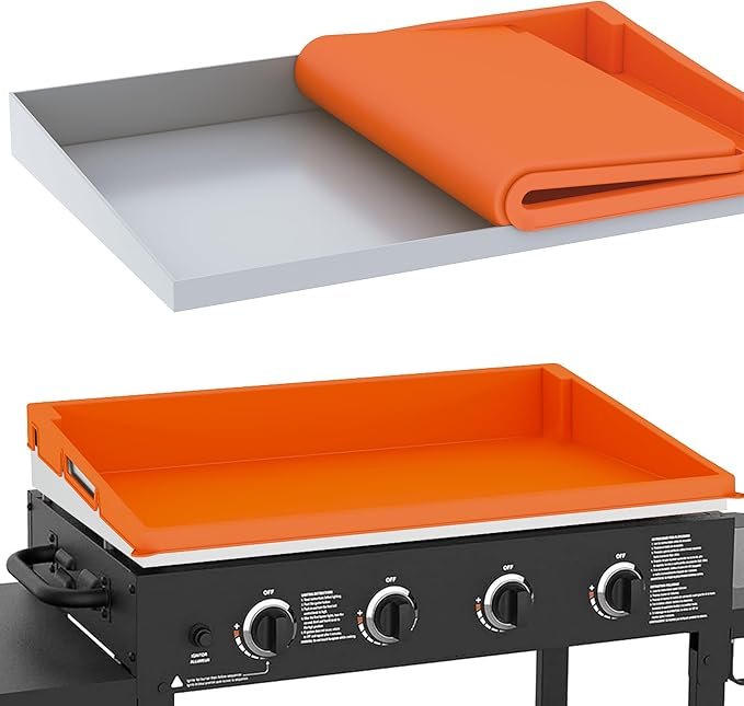 22 Inch Silicone Cover for Blackstone Griddle, Protective Mat for Outdoor Grill, Heavy Duty Food Grade Silicone Mat for BBQ, Blackstone Accessories, Protect Griddle