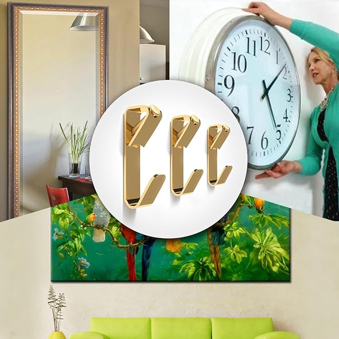 Picture Hanging Kit, 100lb 50lb 30lb Heavy Duty Drywall Plaster Wall Picture Hangers Kit, Picture Hanging Hooks, Picture Hooks, Picture Hanging Hardware Painting Frame Hooks Hanger, 160 PCS