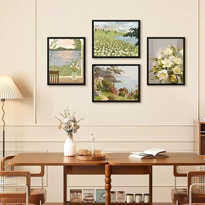 FIXSMITH 11x14 Picture Frame Set of 6, Black Photo Frames Bulk with HD Plexiglass, Display Pictures 8x10 with Mat or 11x14 Without Mat, Multi Picture Frames Collage for Wall Decor