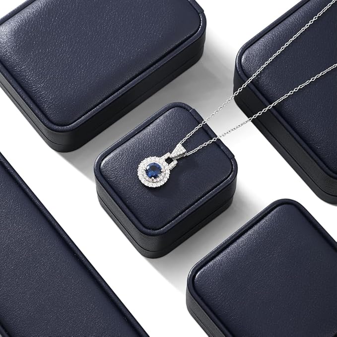 Ring Box, Leather Ring Case,Premium Mens Jewelry Box,Luxury Ring Box For Proposal,Blue Ring Boxes
