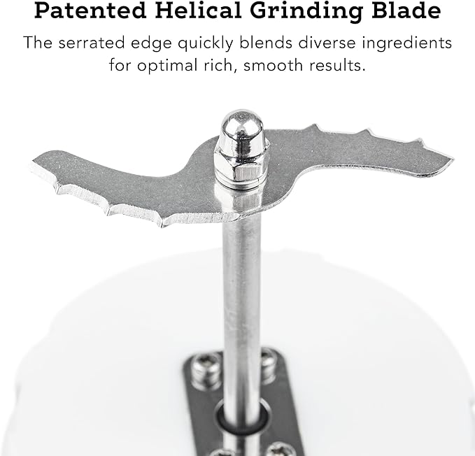 Tribest Soyabella SB-130 Deluxe Automatic Nut Milk Maker & Soy Milk Maker Machine, White/Stainless Steel