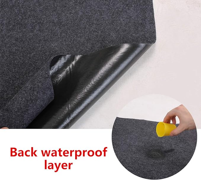 Humidifiers Mat,For floor surface/Absorbent mat Lightweight Washable Floor Mat，Under the Humidifiers Mat，Multifunctional home appliance mat，back Non-slip(24" x 24")