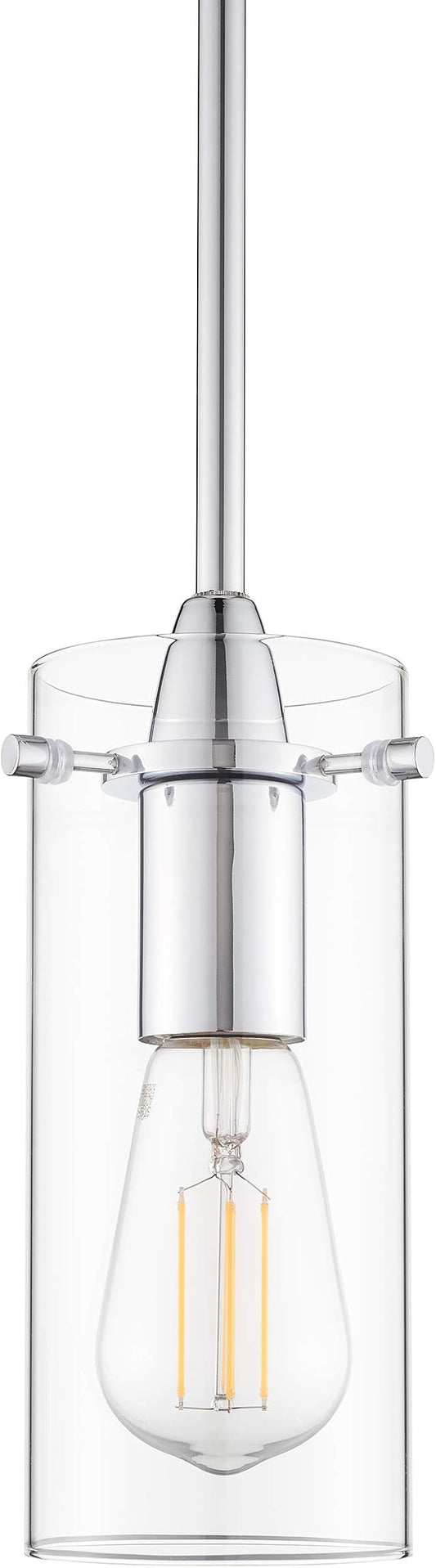 Chrome Pendant Lights Kitchen Island - Small Clear Glass Pendant Light Fixture