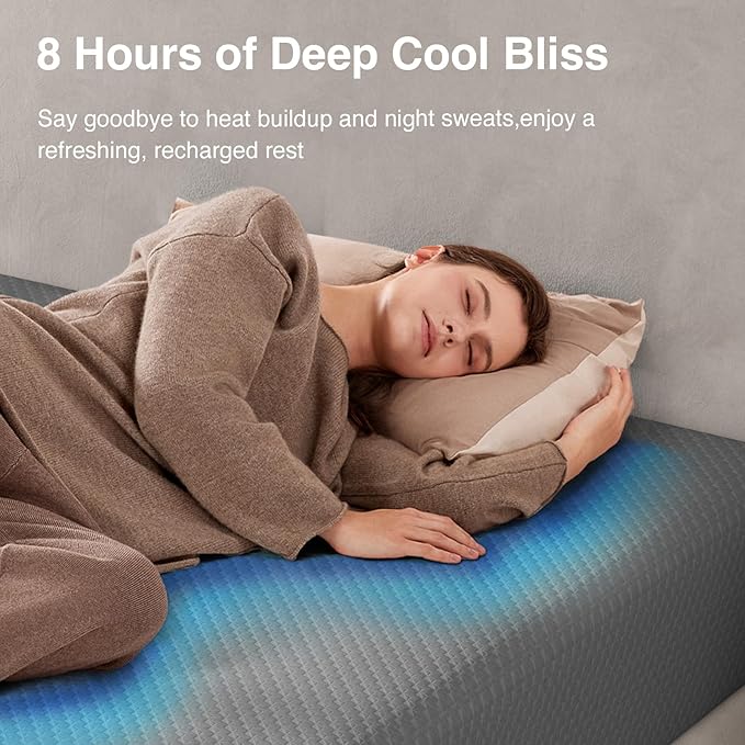 Novilla Full Mattress, 12 Inch Full Size Memory Foam Mattress for Cool Night Sleep & Pressure Relief, Thermally Balanced Foam Mattresses For Heat Dissipation, CertiPUR-US Certified Mattresses in a Box