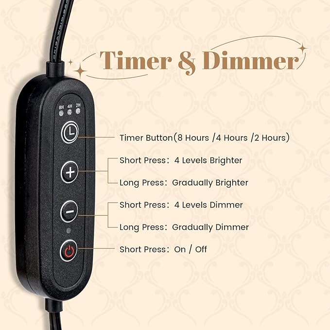 Candle Warmer Lamp with Timer Dimmer, Wax Melt Warmer, Gifts for Mom Women, Housewarming Gifts for New Home