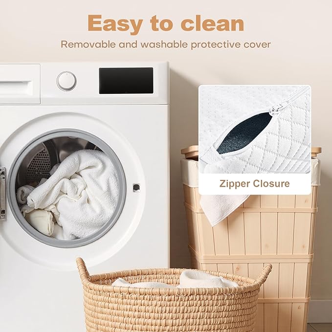 3 Inch Memory Foam Mattress Topper Twin Size, 2 Inch Cooling Egg Crate Gel Memory Foam Plus 1 Inch High Density Gel Bed Topper