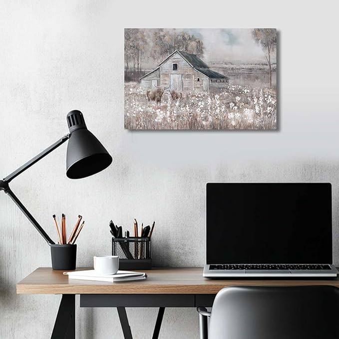 Animal Decorative Painting Flower Poster Art Plant Pictures Wall Art 12"x16" Artwork for Bedroom Vintage Kitchen Wall Decor