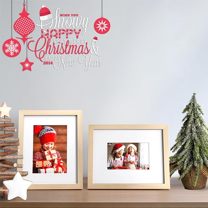 KINLINK 8x10 Picture Frame Natural, Solid Wood Frames with Acrylic Plexiglass for Pictures 4x6/5x7 with Mat or 8x10 without Mat, Tabletop and Wall Display Photo Frame, Set of 4