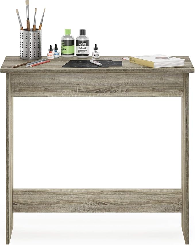 Furinno 14035OK Simplistic Study Table, Sonoma Oak