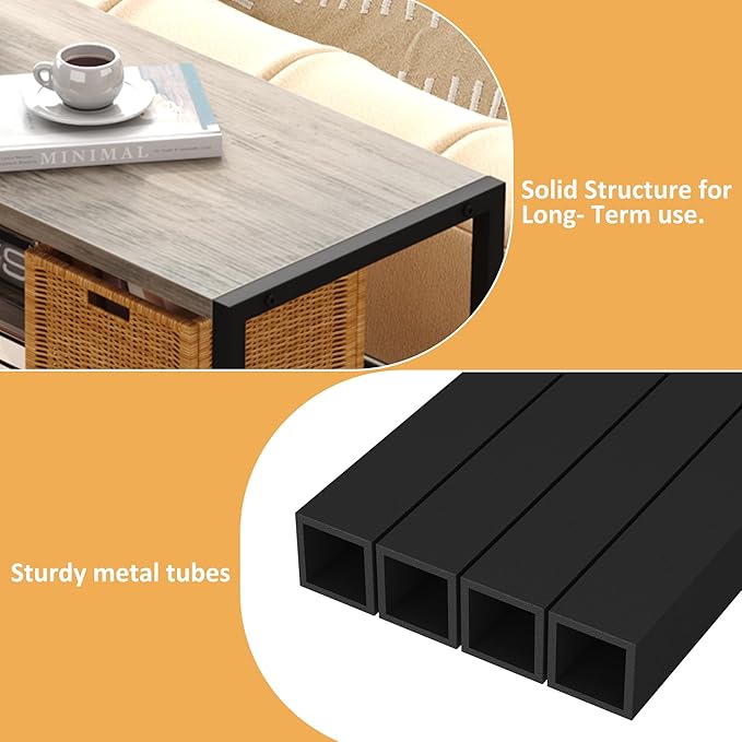 HOMEFORT 5 Tiers Shoe Rack Organizer,23" Shoe Storage Shelf for Closet, Shoe Rack for Entryway, Each Tier Fits 3 Pairs, Shoe Stand with Metal Shelves and MDF Top Board, Washed Gray