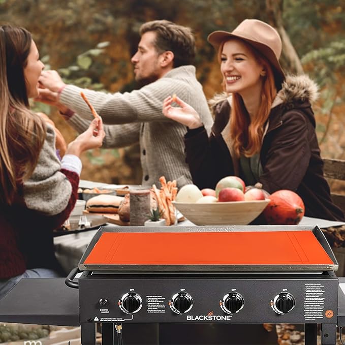 Cuttable Silicone Griddle Protect Mat for Blackstone,Compatible with 36", 30",28" Models, Protect Mat for Blackstone Griddle,All Season BBQ Grill Mat Protective Cover