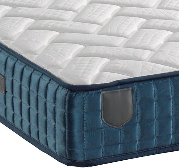 Sweet Home Stores Level Blue 9" Twin Hybrid Mattress – Medium Firm Feel, Pocket Coil Support, CertiPUR-US® Certified, Fiberglass-Free, Stylish Blue Cover, Made in USA, Bed in a Box