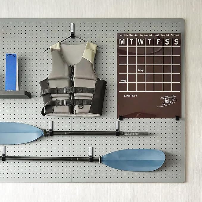 Heavy Duty Steel Garage Hooks,Garage Storage Utility Hooks,Anti-Slip Hanger, Tool Organizer,Steel Wall Mount Organizer, Garden Hose Hanger (Small-6PC)